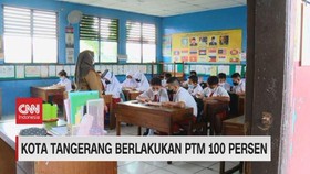 VIDEO: Kota Tangerang Berlakukan PTM 100 Persen