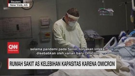 VIDEO: Rumah Sakit AS Kelebihan Kapasitas Karena Omicron