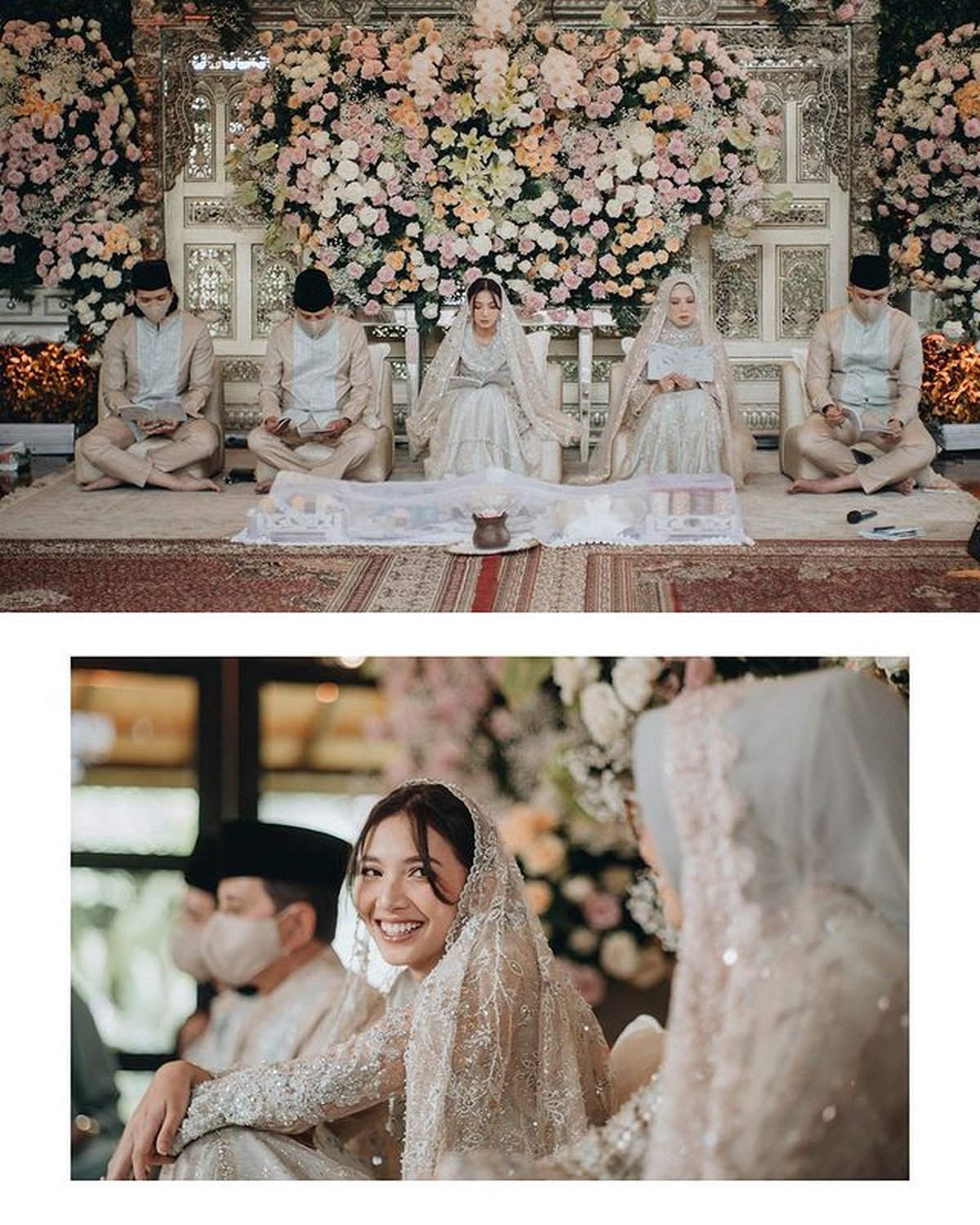 8 Potret Pengajian dan Siraman Vidi Aldiano & Sheila Dara Jelang Nikah