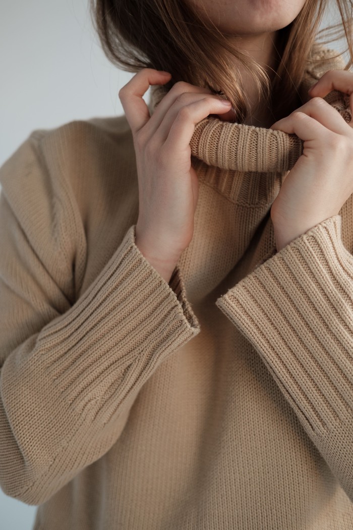 Bahan acrylic untuk sweater/