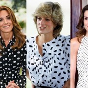 Intip Beda Gaya Putri Diana, Kate Middleton, dan Ratu Letizia saat Memakai Busana Polkadot! Siapa Lebih Modis?
