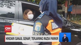 VIDEO: Hindari Ganjil Genap, Terjaring Razia Parkir