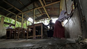 15 Tahun Siswa di Wajo Sulsel Belajar di 'Sekolah Kandang Ternak'