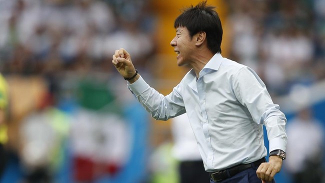Shin Tae Yong akan memimpin Timnas Indonesia U-23 dalam usaha mengalahkan negaranya sendiri yaitu Korea Selatan U-23 di Piala Asia U-23 2024.