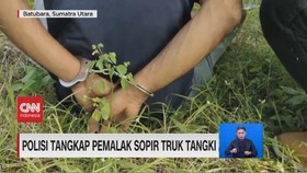 VIDEO: Viral Aksi Sejumlah Pria Palak Supir Truk Tangki CPO