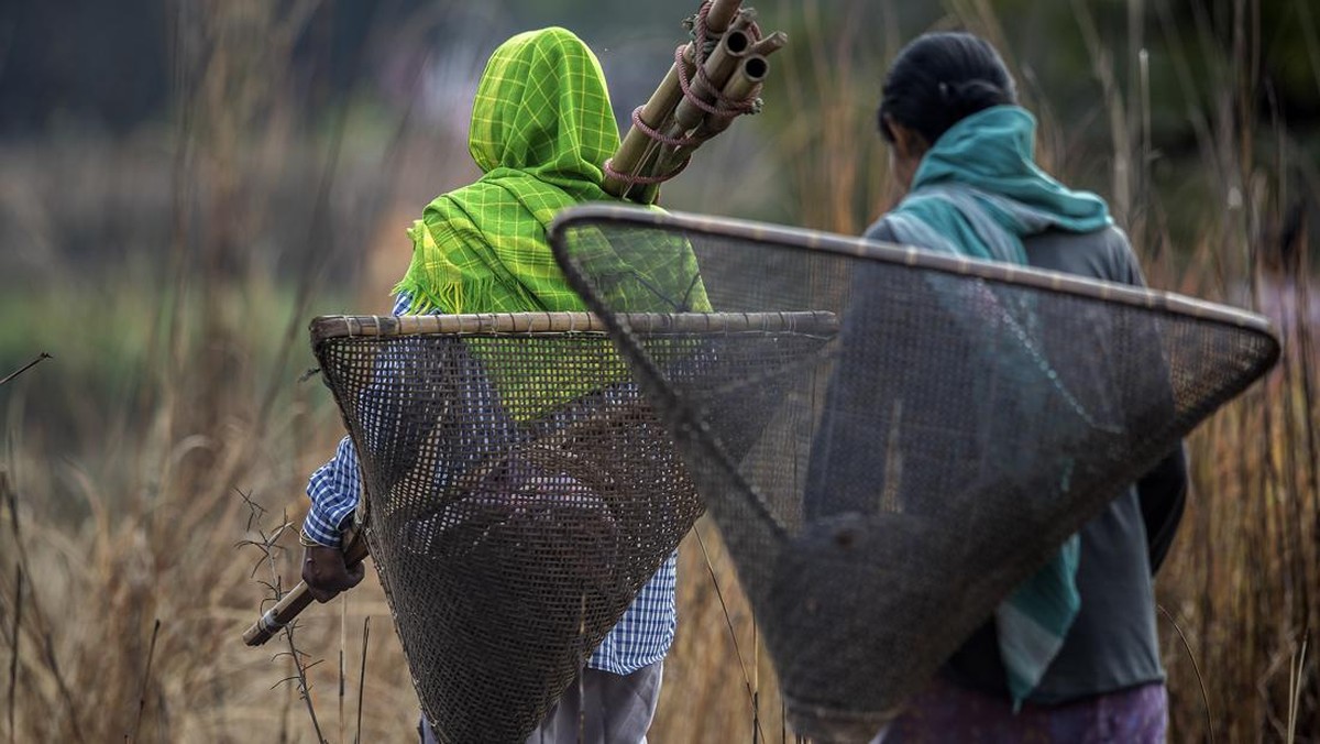 FOTO: Mensyukuri Hasil Panen di India dalam Bhogali Bihu