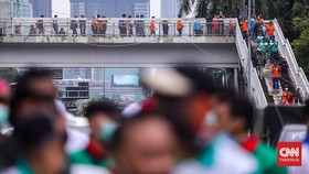 Buruh Bergerak Demo di DPR, Serukan Kembali Penolakan UU Cipta Kerja