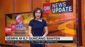 VIDEO: Gempa Magnitudo 6,7 Guncang Banten