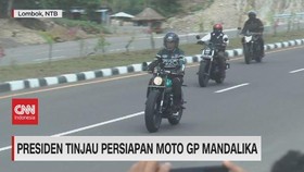 VIDEO: Presiden Jokowi Tinjau Persiapan Moto Gp Mandalika
