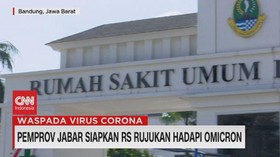 VIDEO: Pemprov Jabar Siapkan RS Rujukan Hadapi Omicron