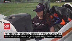 VIDEO: Rutherford, Penerbang Termuda Yang Keliling Dunia