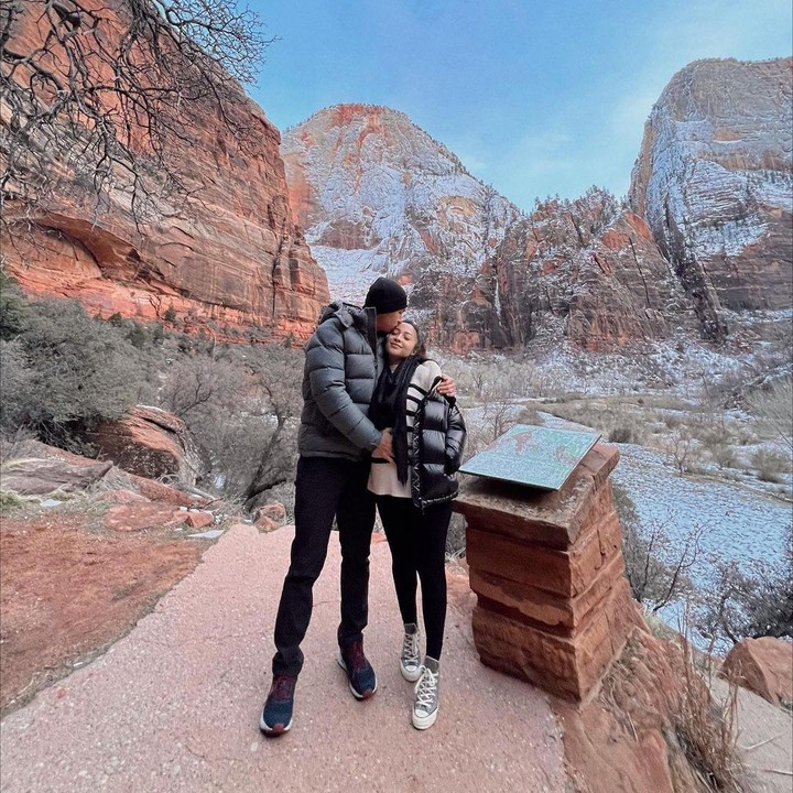 <p>Nikita Willy dan Indra Priawan tengah menantikan kehadiran anak pertama mereka. Di usia kandungan yang semakin besar, Indra mengajak sang istri berlibur ke Amerika Serikat. (Foto: Instagram @nikitawillyofficial94)</p>