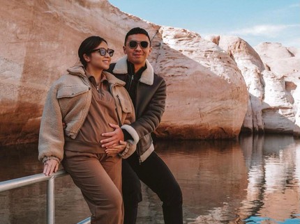 7 Potret Babymoon Nikita Willy di AS, Menginap di Tempat Kim Kardashian Berlibur