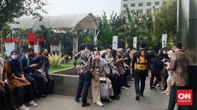 Rasakan Gempa Banten M 6,7, Pegawai KPK Berhamburan