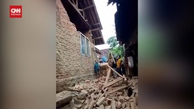 VIDEO: Kerusakan Pasca Gempa M 6,7 di Banten