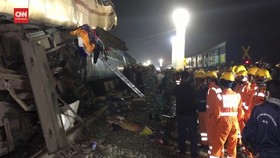 VIDEO: Kecelakaan Kereta di India, 9 Orang Tewas