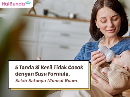 5 Tanda Si Kecil Tidak Cocok dengan Susu Formula, Salah Satunya Muncul Ruam