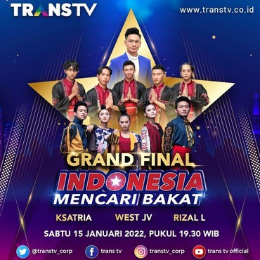 Jangan Lupa Saksikan Grand Final IMB 2021 di Trans TV