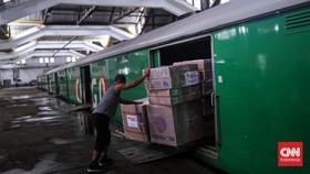 Jumlah Barang yang Diangkut KAI Naik 14 Persen pada Kuartal I 2022