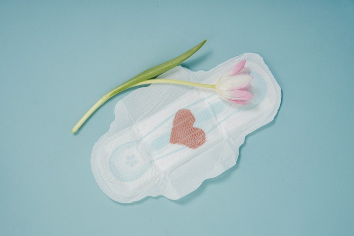 Sanitary napkins are widely used during menstruation