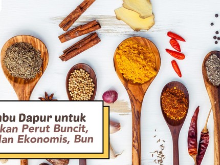 5 Bumbu Dapur untuk Hilangkan Perut Buncit, Alami dan Ekonomis, Bun