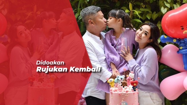 Gading & Gisel Kompak Rayakan Ultah Ke-7 Gempi dengan Tema BT21