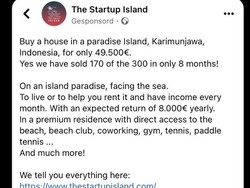 Iklan Jual Rumah di Karimunjawa Disebut Resort Milik WN Spanyol