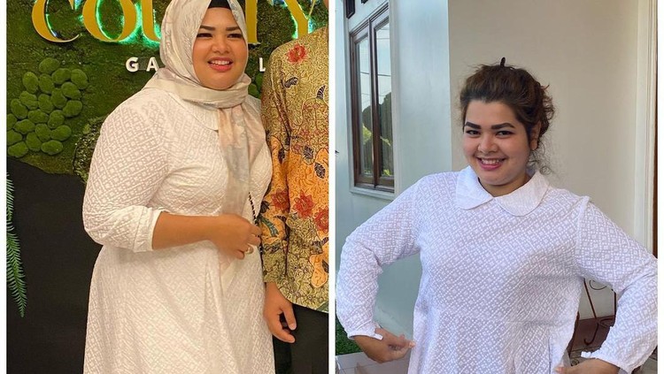 kisah diet sukses Elza turunkan berat badan hingga 30 kg
