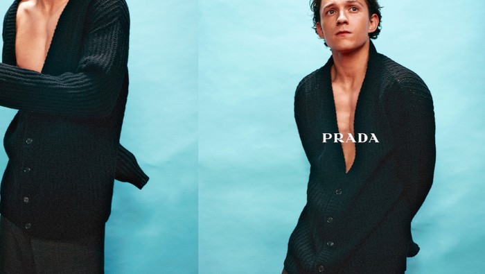 Tom Holland di Iklan Baru Prada Bikin Fans Histeris, Zendaya Berikan Emoji Lovestruck