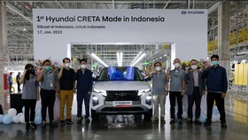 Pabrik Hyundai di Cikarang Mulai Produksi Mobil