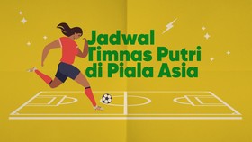 INFOGRAFIS: Jadwal Timnas Putri di Piala Asia Wanita 2022