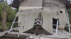Puluhan Rumah Rusak Diterjang Angin Kencang di Jember