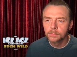 Kedekatan Simon Pegg dengan Buck di Ice Age Adventures of Buck Wild