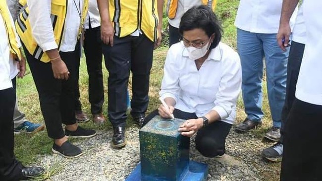 Menkeu Sri Mulyani gelontorkan Rp30 triliun untuk proyek ibu kota baru pada tahun depan.