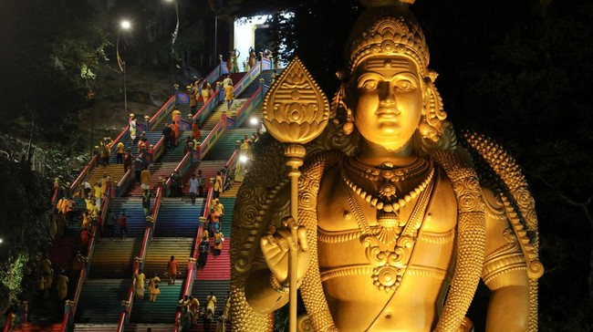 FOTO: Perayaan Thaipusam di Malaysia Ketika Pandemi Covid-19