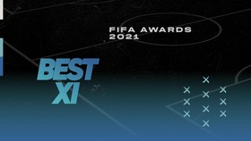 INFOGRAFIS: Best 11 FIFA Awards 2021, Messi dan Ronaldo di Depan