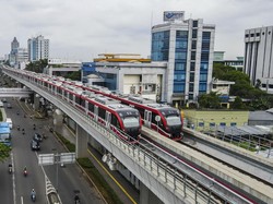Kabar dari LRT Jabodebek: Pembayaran Cashless dan Progress 82%