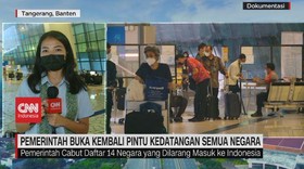 VIDEO: Pemerintah Buka Kembali Pintu Kedatangan Semua Negara