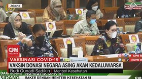 VIDEO: Vaksin Donasi Negara Asing Akan Kedaluwarsa