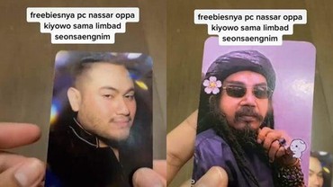 Kocak! Pesan Photocard Sehun EXO yang Diterima Malah Foto Limbad & Nassar