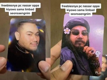 Kocak! Pesan Photocard Sehun EXO yang Diterima Malah Foto Limbad & Nassar