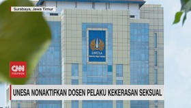 VIDEO: Hukuman Dosen Kekerasan Seksual UNESA