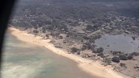 Pesawat Bantuan Tiba di Tonga usai Tsunami