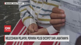 VIDEO: Melecehkan Pelapor, Perwira Polisi Dicopot dari Jabatannya