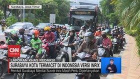 VIDEO: Surabaya Kota Termacet di Indonesia Versi Inrix