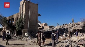 VIDEO: Koalisi Arab Saudi Bombardir Ibu Kota Sana'a, 23 Orang Tewas