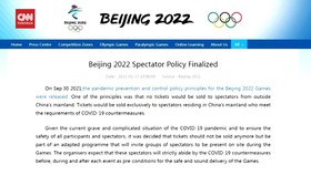 VIDEO: Tiongkok Batal Jual Tiket Olimpiade Musim Dingin