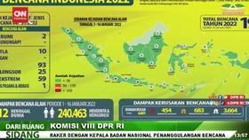 VIDEO: Kepala BNPB: Baru Januari Sudah Ada 190 Kejadian Bencana