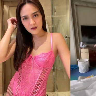 7 Potret Kegiatan Karantina Shandy Aulia, Pamer Pakai Lingerie Disorot