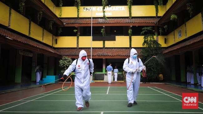 Setidaknya enam negara menjadi yang terlama menutup sekolah selama pandemi Covid-19, termasuk Indonesia.
